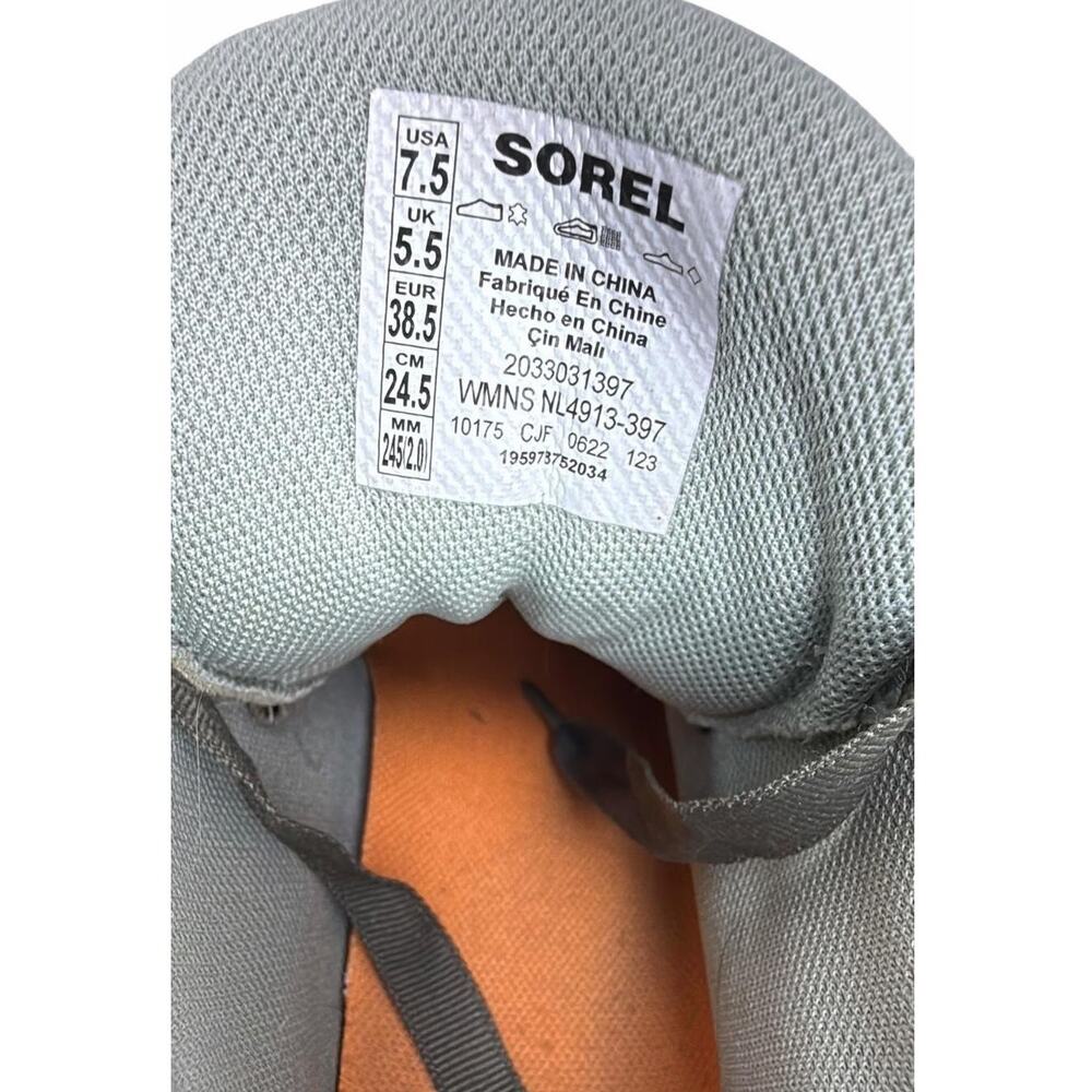 SOREL Out N About Wedge II Waterproof Boots Women’s US 7.5 Green NL4913 - Picture 8 of 12